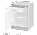 OPTIFIT Unterschrank Kalmar | Braun 4