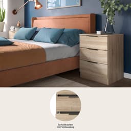 Home affaire Skarde Nachtkommode | Holztöne