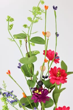 I.GE.A. Künstlicher Blütenzweig Margerite | Mehrfarbig