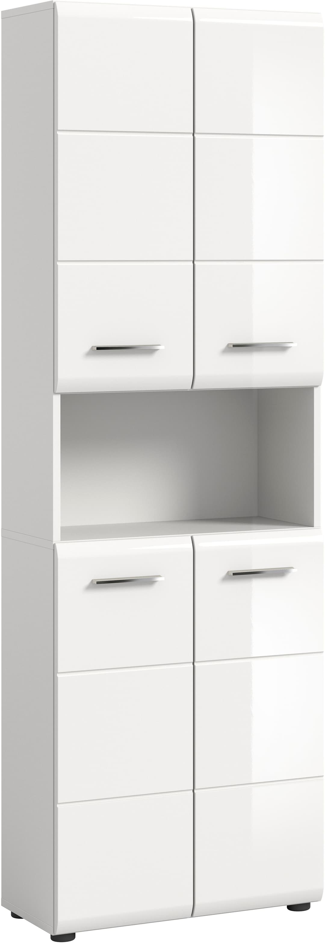 welltime Stauraumschrank FLORENZ | Weiß
