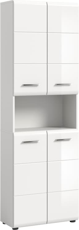 welltime Stauraumschrank FLORENZ | Weiß