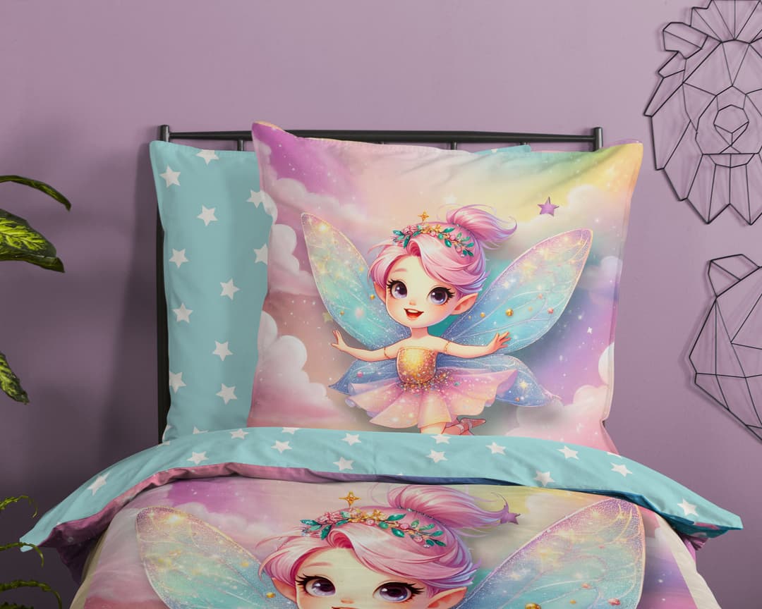 good morning Kinderbettwäsche Twinkles | Mehrfarbig