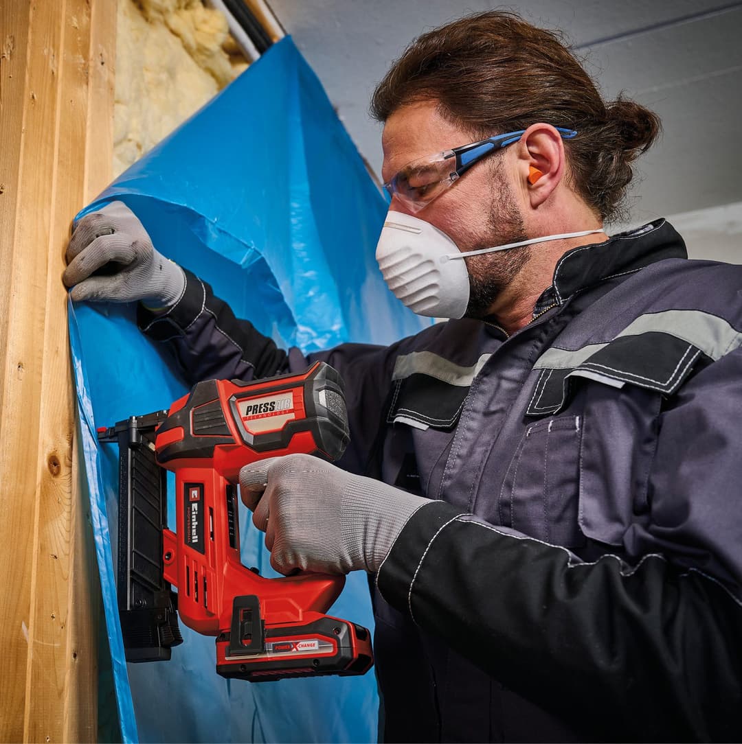 Einhell Akku-Tacker FIXETTO 18/38 S | Rot