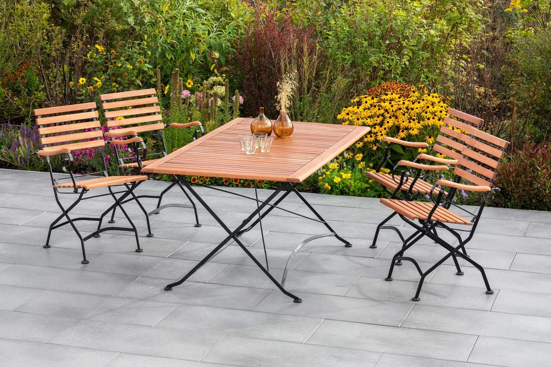 MERXX Garten-Essgruppe Schloßgarten | Holztöne