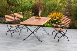 MERXX Garten-Essgruppe Schloßgarten | Holztöne