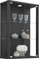 fif möbel Vitrine OPTIMA | Schwarz