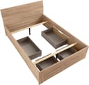 rauch Bett Einzelbett Doppelbett Stauraum FLEXX | Holztöne 5