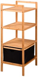 KESPER® Ablageregal Regal mit Korb | Holztöne 3
