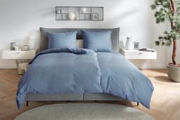Primera Bettwäsche Stone-Washed | Blau
