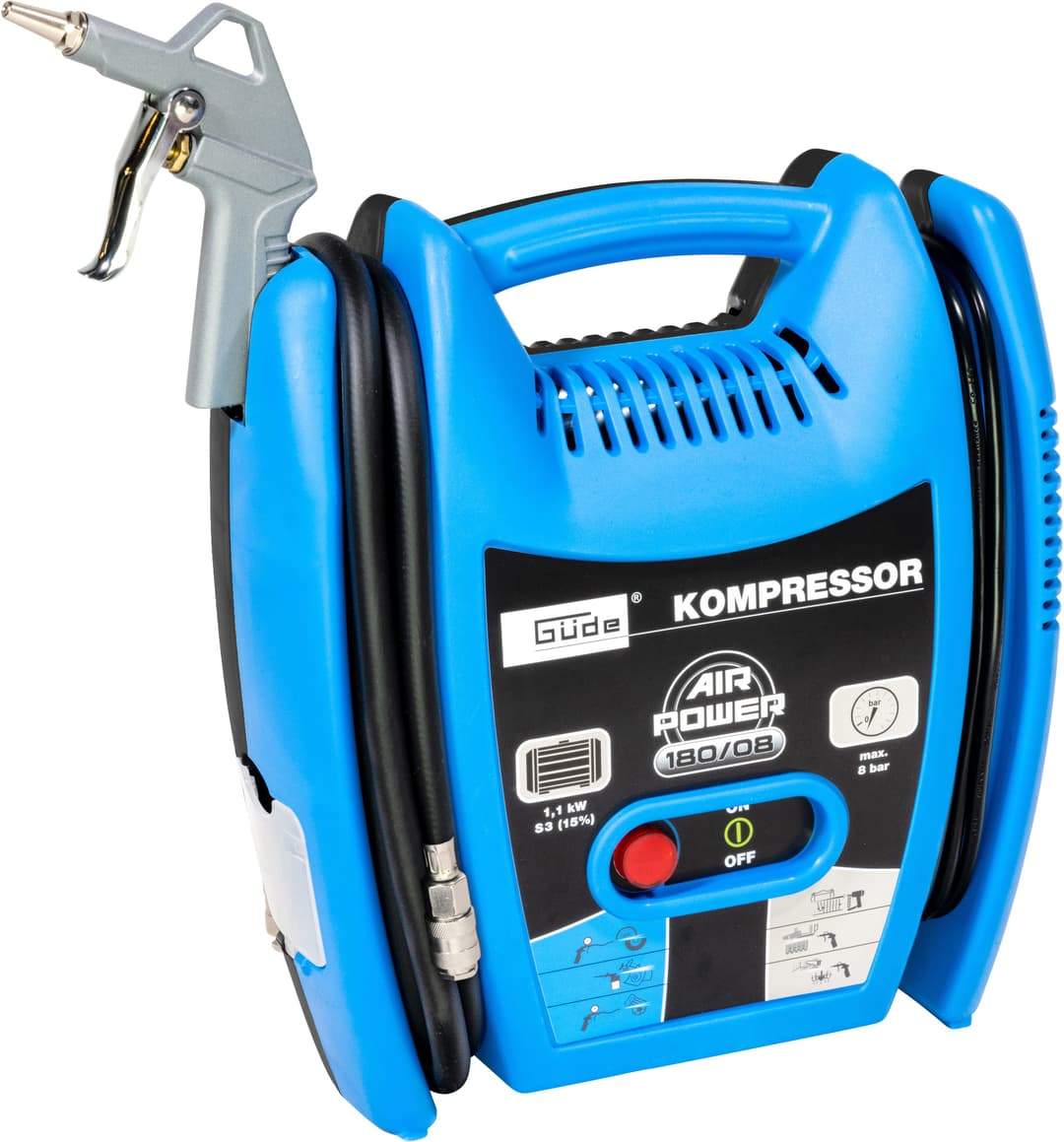 Güde Kompressor Airpower 180/08 | Blau
