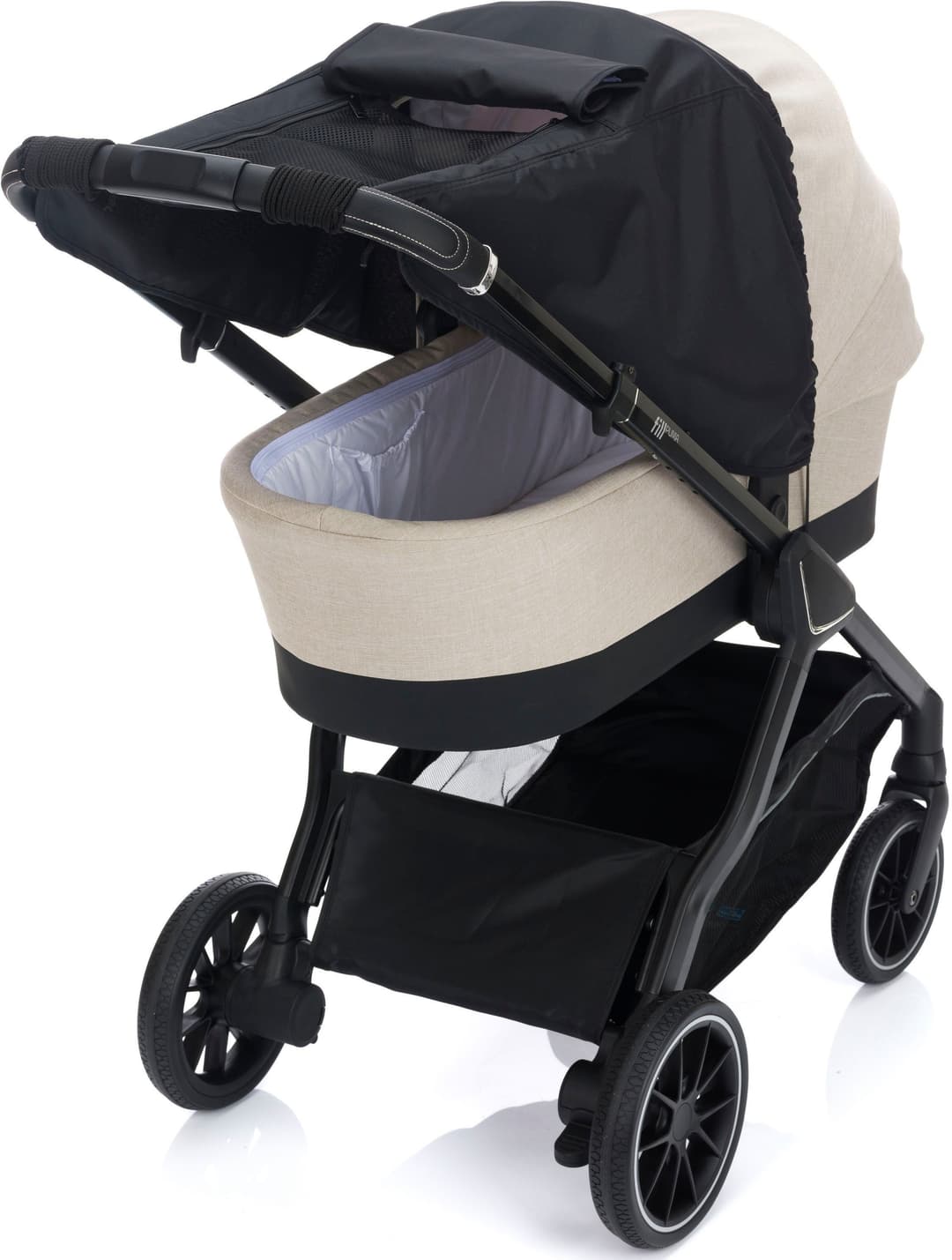 Fillikid Kinderwagen-Sonnenschutzhülle Sonnenschutz Deluxe | Schwarz
