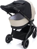 Fillikid Kinderwagen-Sonnenschutzhülle Sonnenschutz Deluxe | Schwarz