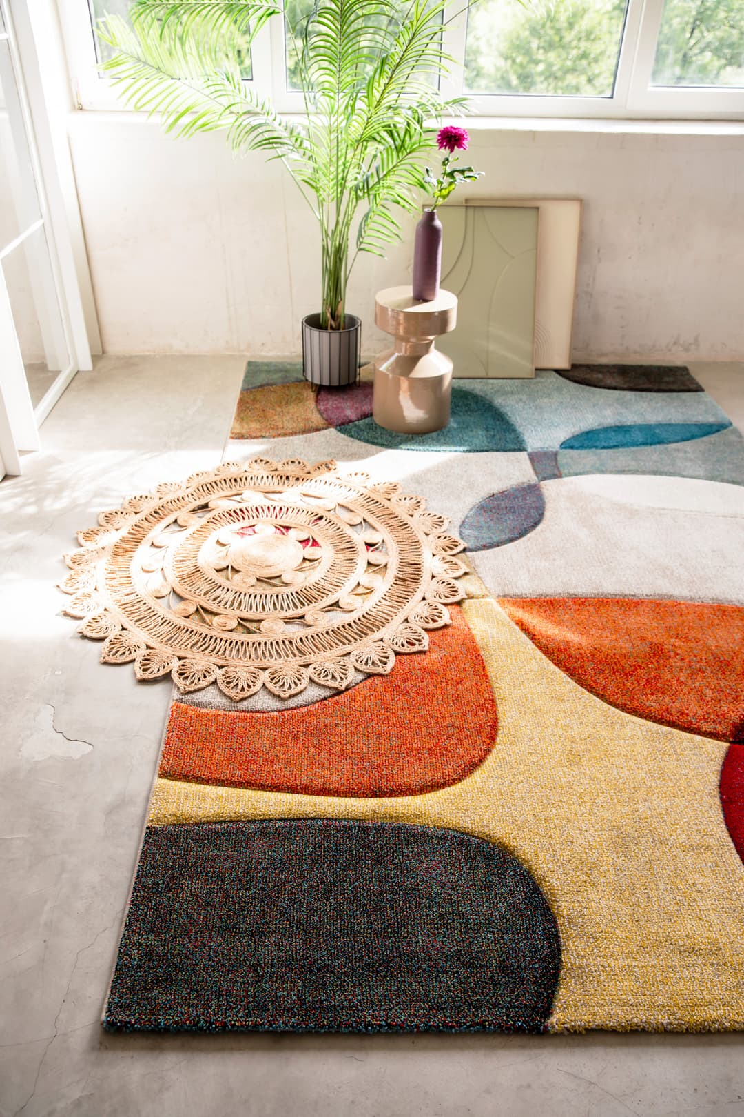 OTTO home Teppich Liva | Mehrfarbig