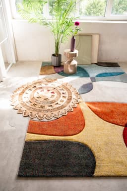 OTTO home Teppich Liva | Mehrfarbig