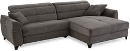 Jockenhöfer Gruppe Ecksofa Double One L-Form | Grau