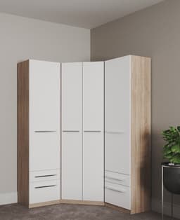 priess Kleiderschrank Barcelona | Holztöne