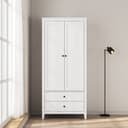 OTTO home Kleiderschrank Borkum | Weiß