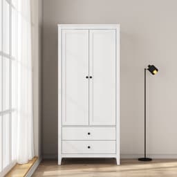 OTTO home Kleiderschrank Borkum | Weiß