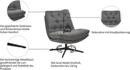 OTTO home Sessel LENII | Grau