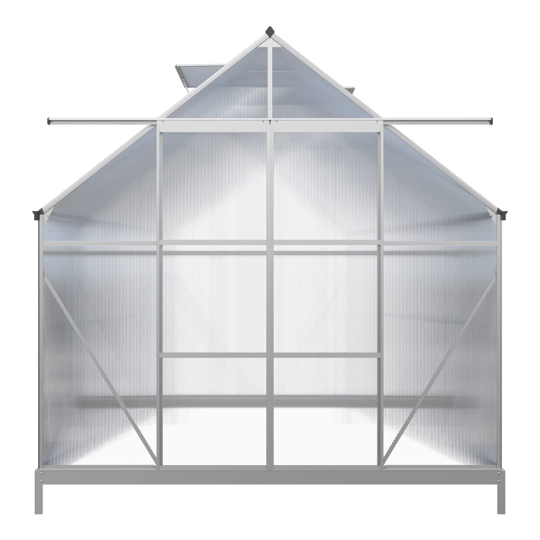 KONIFERA Gewächshaus Valencia | Silber