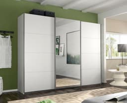 rauch CORTONA Schwebetürenschrank | Weiß