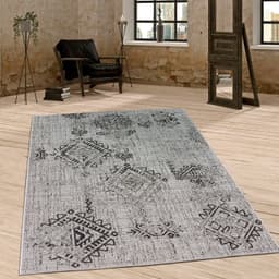 Paco Home Teppich Coco 204 | Grau