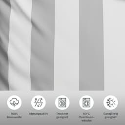 OTTO home Bettwäsche Sari | Grau