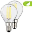 Briloner Leuchten LED-Leuchtmittel E14 Tropfen | Transparent