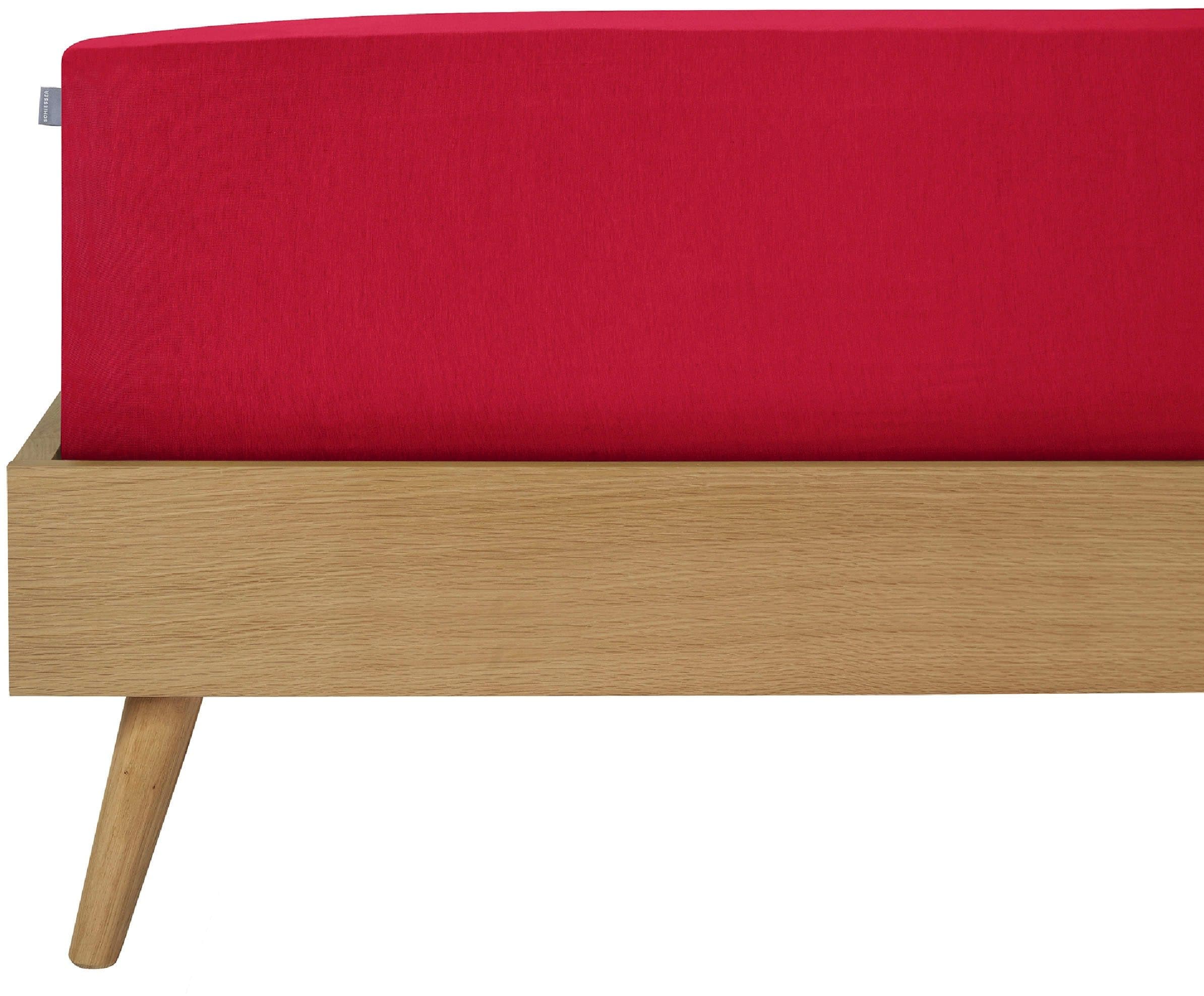 Schiesser Spannbettlaken Jessi | Rot
