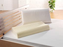 f.a.n. Medisan Sleep & Care Latex Nackenkissen | Weiß