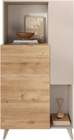 Home affaire Highboard Monaco | Holztöne