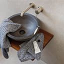 Möve Duschtuch Brooklyn Fischgrat | Blau 5