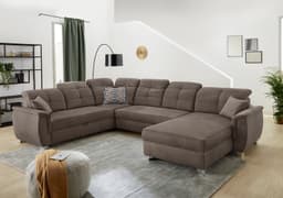 Jockenhöfer Gruppe Wohnlandschaft Livorno U-Form | Braun