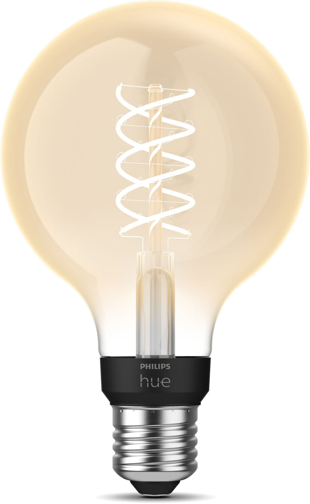 Philips Hue LED-Filament White Globe G93 | Holztöne
