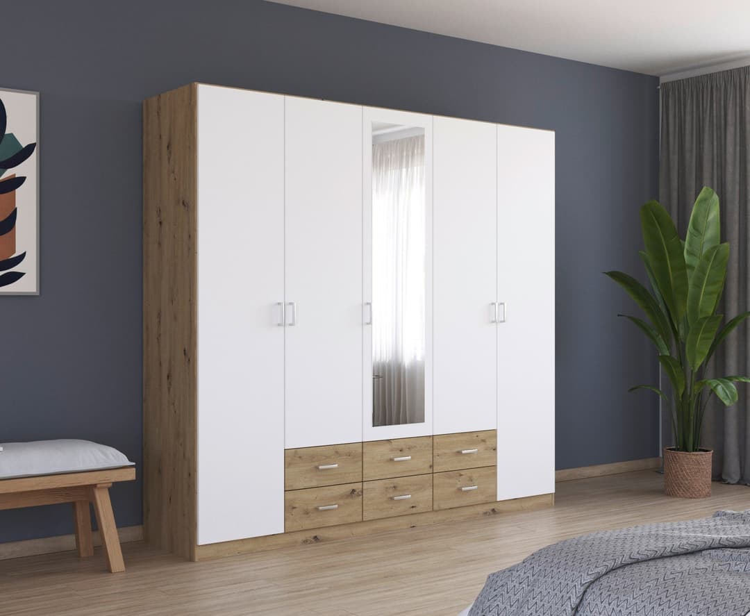 rauch Kleiderschrank GAMMA | Holztöne