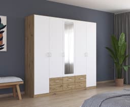 rauch Kleiderschrank GAMMA | Holztöne