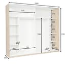 Home affaire Schwebetürenschrank Fabella | Weiß 4