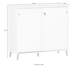 Schildmeyer Aktenschrank Serie 500 | Weiß