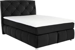 Jockenhöfer Gruppe Boxspringbett Bella | Schwarz