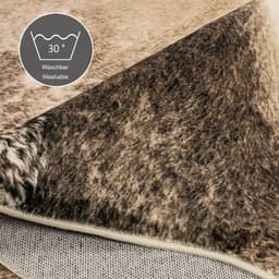 Gino Falcone Fellteppich Emilia | Braun