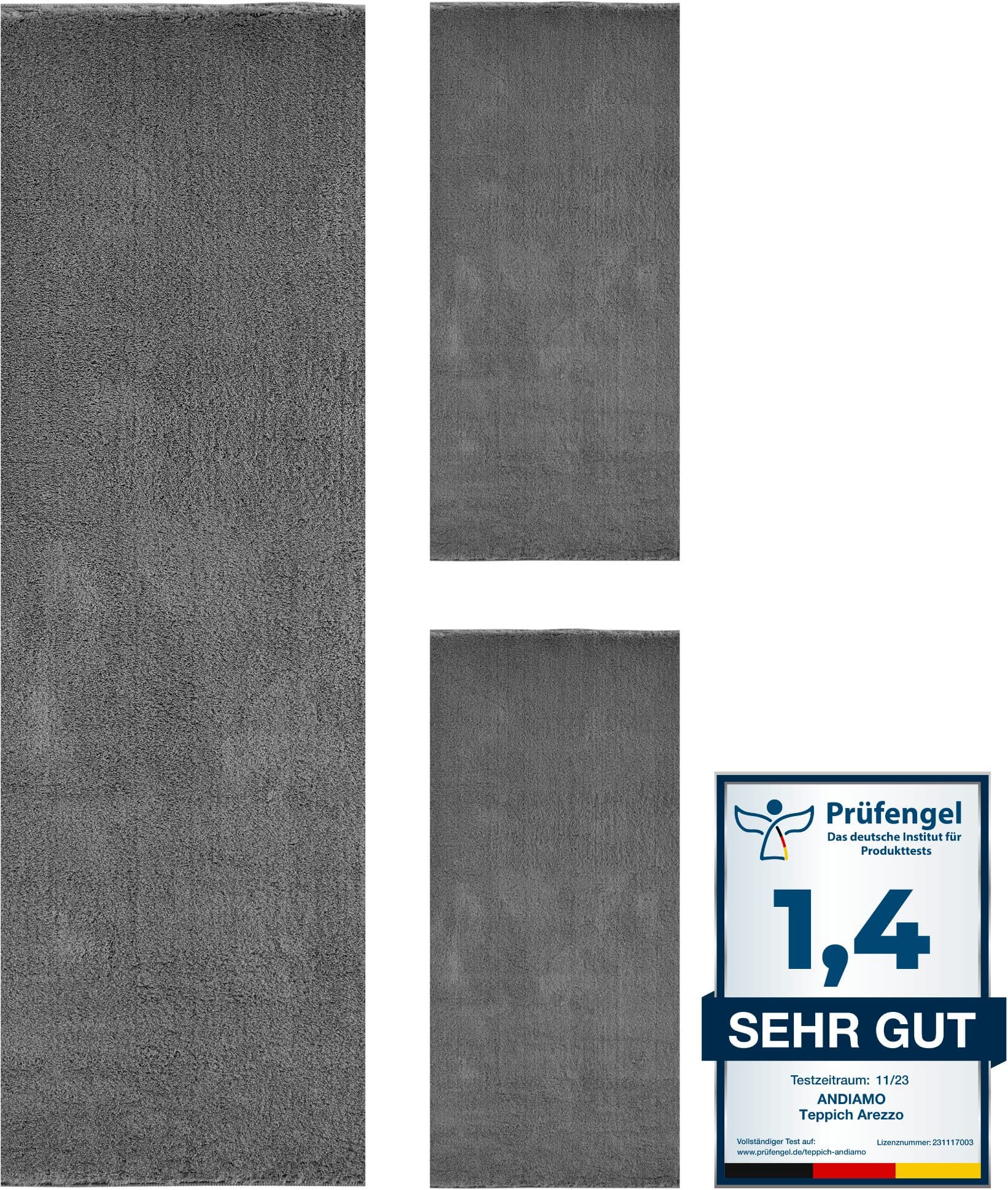 Andiamo Bettumrandung Arezzo | Grau