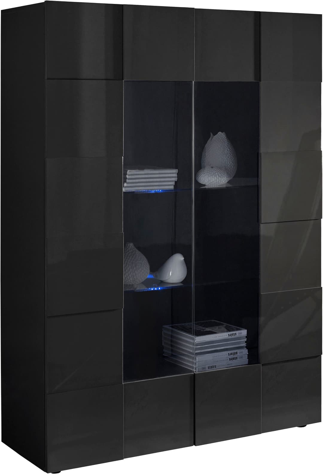 Home affaire Vitrine Dama | Schwarz
