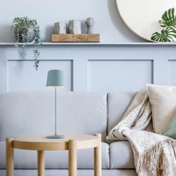 Brilliant LED Tischleuchte Kaami | Blau