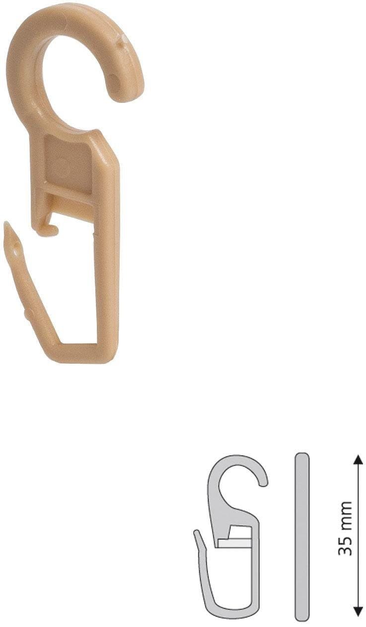 Liedeco Faltenclip | Beige