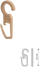 Liedeco Faltenclip | Beige