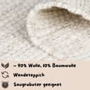 OTTO home Wollteppich Wolltraum Passion | Beige 2