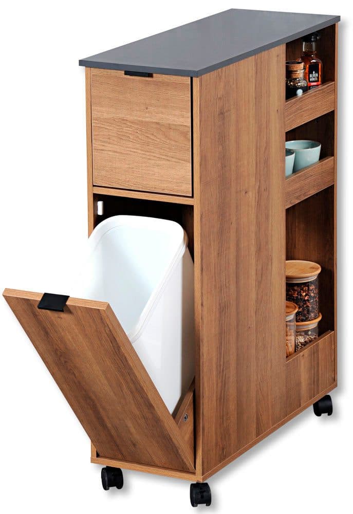 KESPER® Küchenwagen Nischenregal | Holztöne