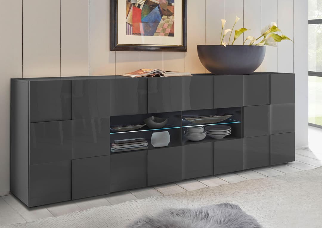 Sideboard Dama | Schwarz