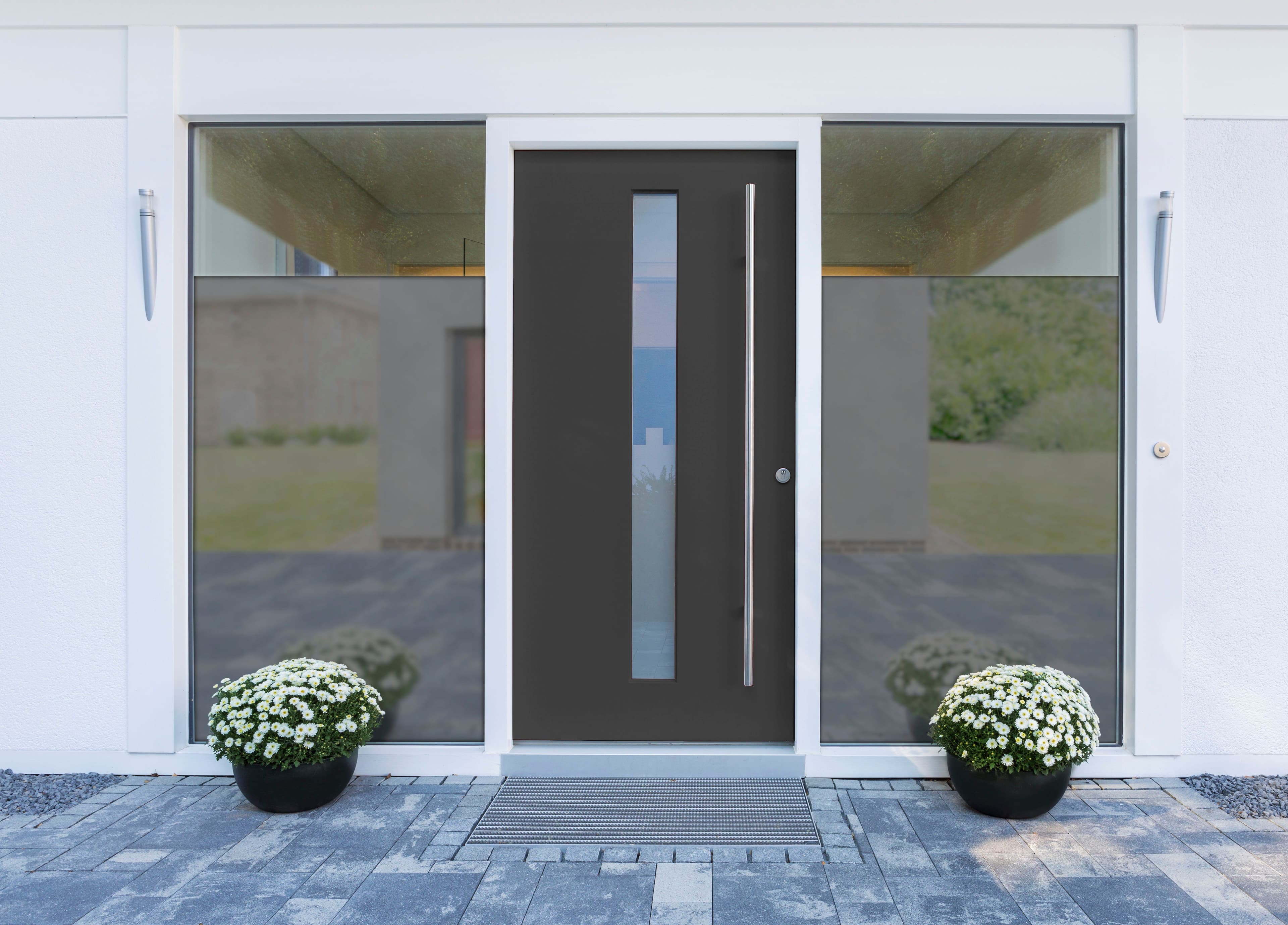 GARDINIA Fensterfolie Statische UV-Folie | Schwarz