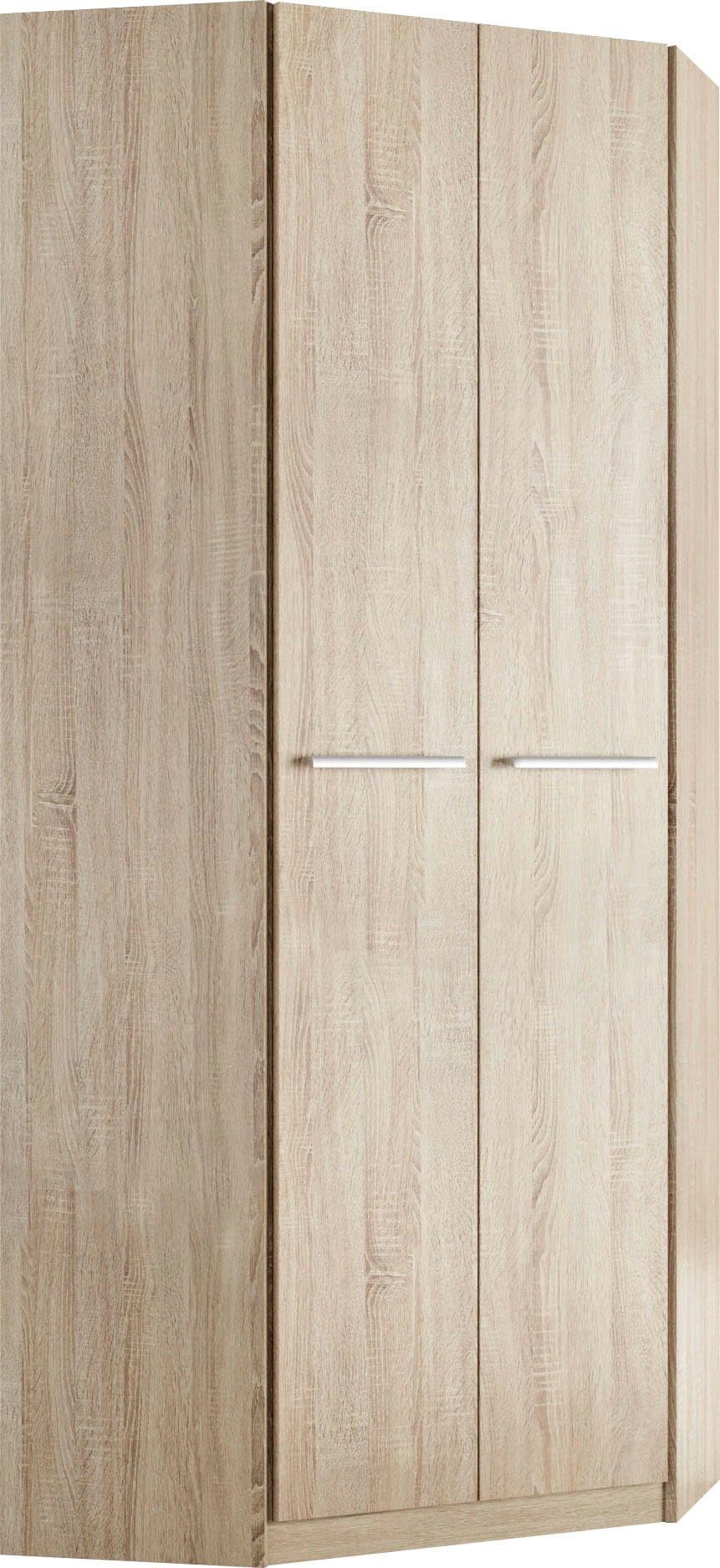 priess Eckkleiderschrank Barcelona | Holztöne